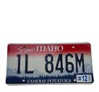 '99 Scenic Idaho License Plate Latah County Famous Potatoes 1L846M Man Cave Pub 