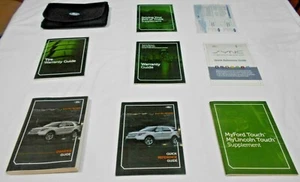 2011 FORD EXPLORER OWNER MANUAL 8 PC.SET w/ MY TOUCH & FORD DENIM FACTORY CASE - Picture 1 of 12