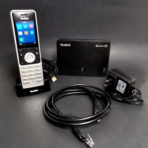 Yealink IP DECT Teléfono W52PW56P Estación Base, W56H Auricular con Base Cargador USB - Imagen 1 de 4