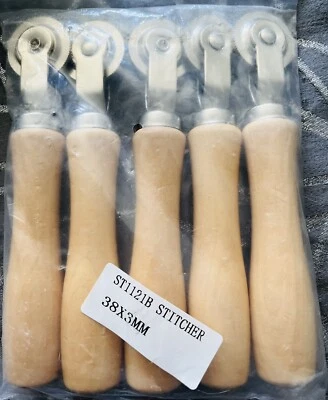 CONJUNTO DE CABO DE MADEIRA COSTURA 5-1 1/2 X 1/8′′ (38mmX3mm) ST1121B - Imagem 1 de 2