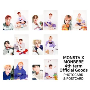 MONSTA X 4. Offizieller Fanclub MONBEBE Fotokarte Postkarte Mitglied SET KPOP K-POP - Bild 1 von 47