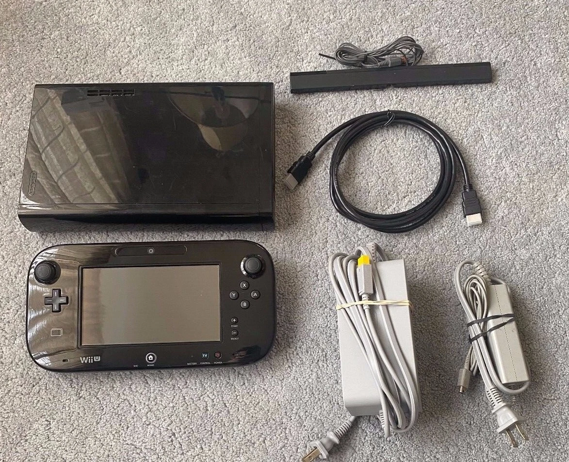 Nintendo Wii U - Deluxe Home Video Game Consoles for sale | eBay