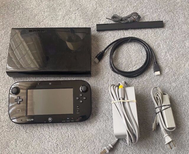 Nintendo Wii U - Deluxe Video Game Consoles for sale