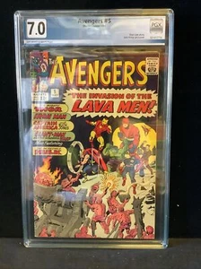 The Avengers #5 Graded 7.0 Early HULK App - Picture 1 of 10