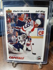 1991-92 Upper Deck #157 DIMITRI KHRISTICH Washington Capitals