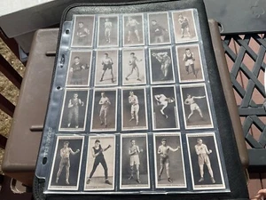 1928 OGDEN’S PUGILISTS COMPLETE SET 1-50, NICE DEPMSEY EX-VG - Picture 1 of 23