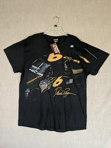 Chase Authentics Nascar Men's T Shirt Black 2XL Cotton All Over David Ragan - Picture 1 of 12