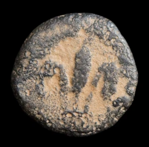 Judea Poncio Pilato (bajo Tiberio, 29 dC) Jerusalén como nueva AE prutah Æ14 #1185 - Imagen 1 de 3