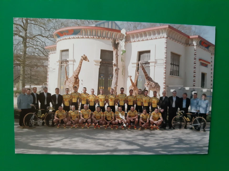 CYCLISME carte équipe cycliste VLAANDEREN T-Interim Eddy Merckx 2002 - Photo 1/1