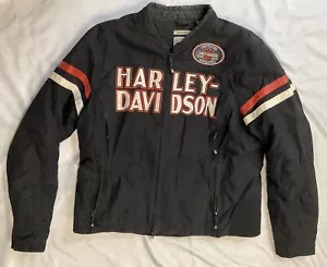 Genuine Harley-Davidson Motorcycles Men's 2XL Black Riding Jacket Gear - Picture 1 of 11
