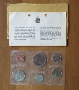 1968 CANADA - OFFICIAL MINT PROOF-LIKE SET w/ VOYAGEUR $1 - ORIG. RCM PKG. - Picture 1 of 4