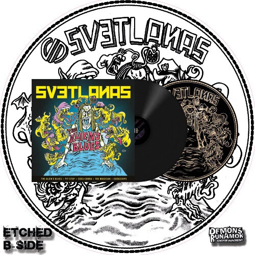 Svetlanas - The Alien's Blues LP EXPLOITED GBH UK SUBS DWARVES MOTÖRHEAD - Bild 1 von 1