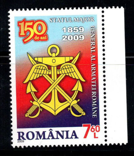 Romania 2008 Mi. 6400 Nuovo ** 100% stato maggiore generale