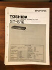Toshiba ST-S12 TUNER Service Manual *Original* #2
