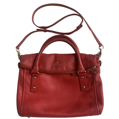 Kate Spade New York Bag Cobble Hill Leslie Leather Bag Convertible Satchel - Image 1 of 4