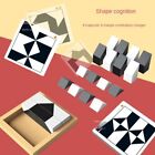 Montessori Geometric Shape Puzzles Wooden 3D Jigsaw Puzzle  Kids Toy