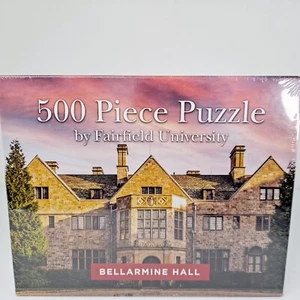 Fairfield University Bellarmine Hall 500 Piece Puzzle NEW Sealed Box - Picture 1 of 8