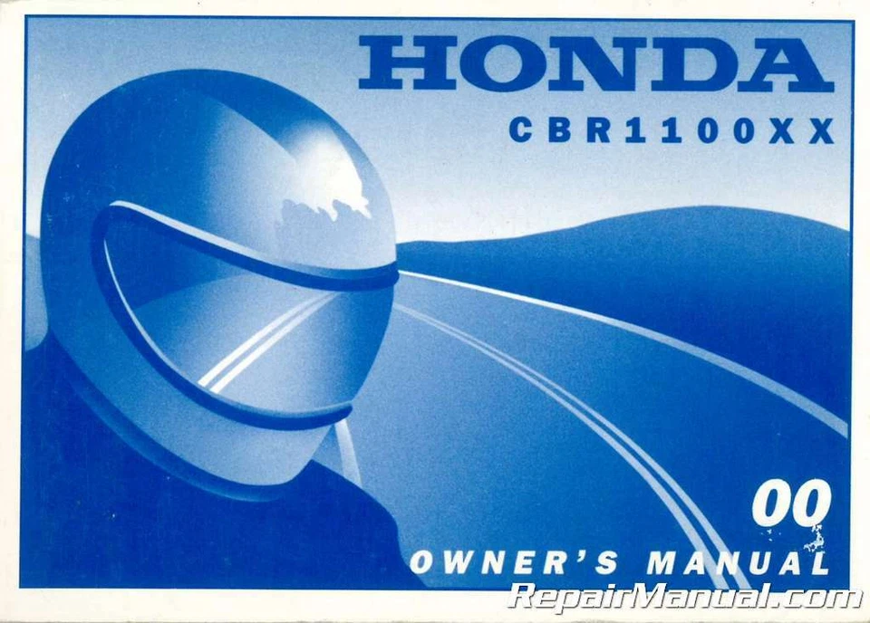 2000 Honda CBR1100XX Motorcycle Owners Manual: 31MAT630 - Imagem 1 de 1