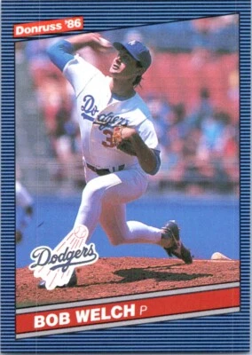 1986 DONRUSS BOB WELCH LOS ANGELES DODGERS #459 - Image 1 of 2
