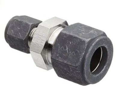 1/2 Tube x 1/4 Tube 316ss Reducer Union Parker CPI 8-4 HBZ-SS - Image 1 of 3