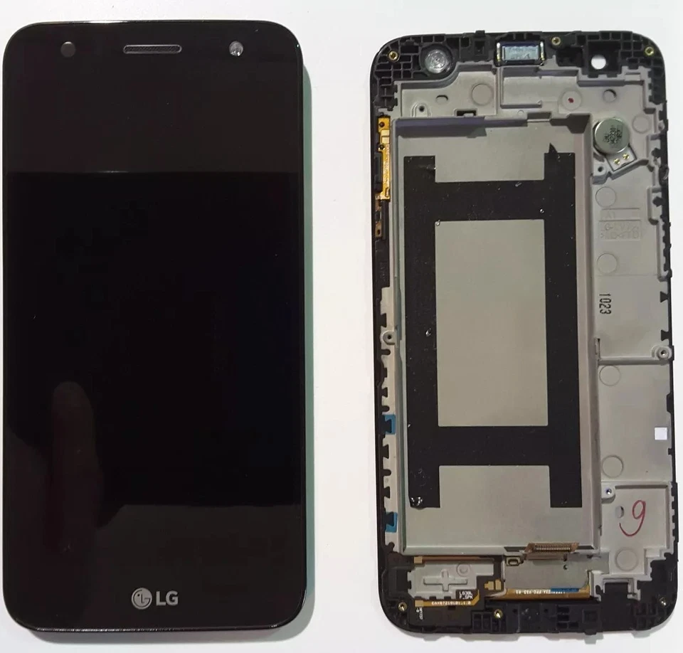 OEM Original  LG X Power 2 M320 M322 L63BL L64VL LV7 LCD Touch screen & frame - Image 1 of 2