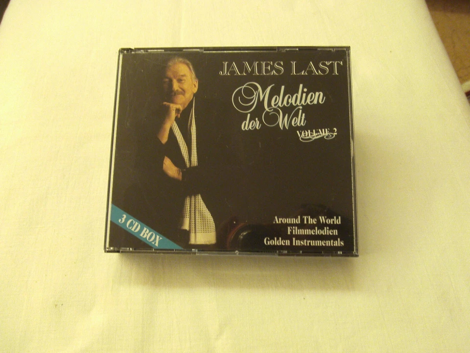 Melodien der Welt James Last, 3 CD´s in Kassette, Around the world, Filmmelodien - Bild 1 von 4