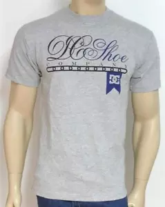 DC Schuhe Kettenglied T-Shirt Herren grau T-Shirt neu mit Etikett - Bild 1 von 1