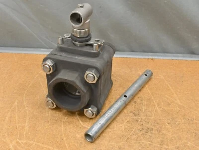 Sharpe F99, 2 Inch 3-Piece Ball Valve, WCB Body, 1480 Max PSI, Max Temp 600°F - Image 1 of 4