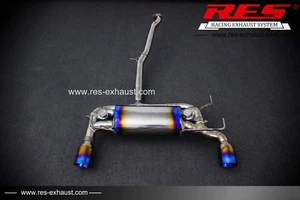 RES TITIAUM CATBACK RACING EXHAUST SYTEM FOR NISSAN FAIRLADY Z33 350Z VQ35DE/HR  - Bild 1 von 1
