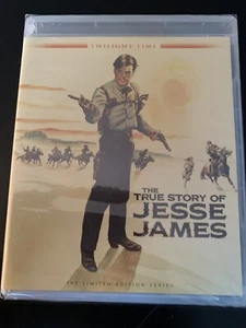THE TRUE STORY OF JESSE JAMES (1957) (Blu-Ray) TWILIGHT TIME ROBERT WAGNER NEW - Picture 1 of 2