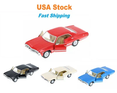  1967 Chevrolet Impala Hardtop Kinsmart Diecast Model Toy Cars 1:43, 5'' - Image 1 of 4