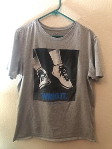 Air Jordan Wing It Gray Tee Shirt Size L Baggy - Picture 1 of 7