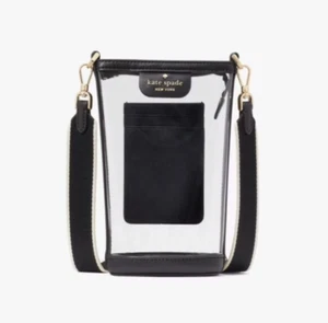 Kate Spade Clare North South Reißverschluss Handy Umhängetasche KG085 Neu mit Etikett - Bild 1 von 3