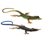  2 Pcs Spielset Für Kinder Tiere Vierbeiniges Schlangen-Eidechsen-Skin-Spielzeug