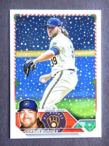 Corbin Burnes #H112 Topps 2023 Baseball Card (Milwaukee Brewers) - Picture 1 of 2