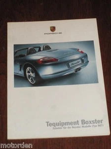 PORSCHE Carrera Boxster Zubehör DEUTSCHE Sprache 20pg BUCH Kneipe 2004 GRATISVERSAND - Bild 1 von 7