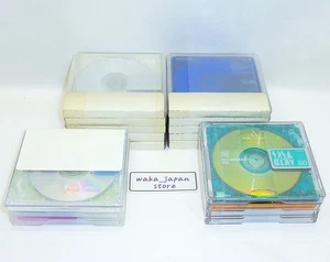 MD Mini Discs Sony Maxell TDK / 74 80/New unused item lot of 17 - Picture 1 of 10