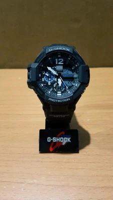 Brújula analógica G-Shock GA-1100 Piloto Aviación Gravedad Maestro esfera verde luminosa Foto 1 de 4