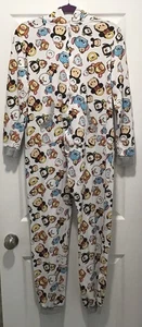 Disney Tsum Tsum Hooded One-piece Pajama / Youth Medium - Picture 1 of 4
