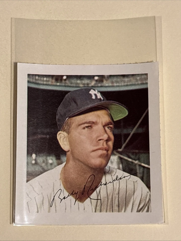 Estampilla de béisbol Wheaties 1964 de Bobby Richardson New York Yankees Foto 1 de 1