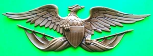 Antigua PLACA DE PARED/ESCUDO DE ÁGUILA PATRIÓTICA DE ALUMINIO FUNDIDO SEXTON Interior/Exterior - Imagen 1 de 6