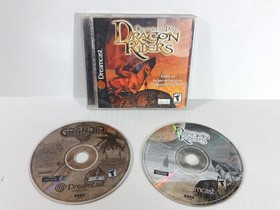 Dragonriders Chronicles of Pern & Grandia II Sega Dreamcast Have Disk Rot AS-IS