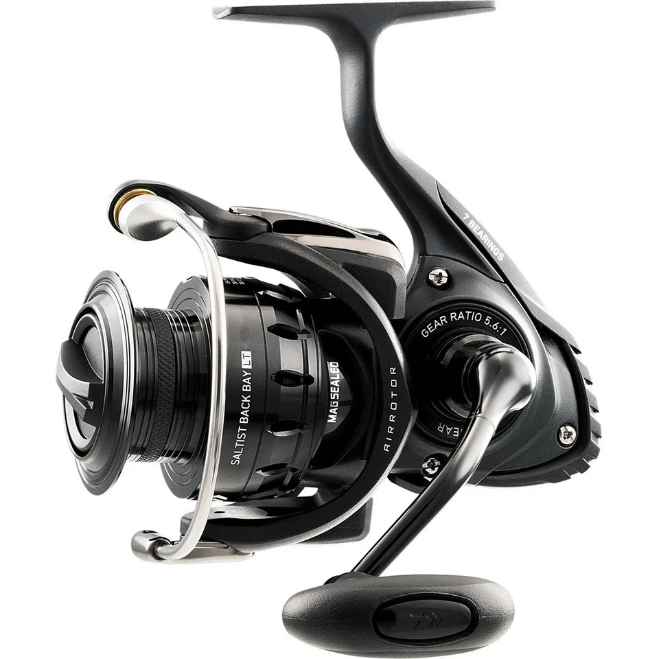 Carrete de pesca giratorio Daiwa Saltist Back Bay LT - SALTISTBLT3000MD Foto 1 de 1