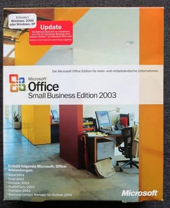 Microsoft Office Small Business 2003 | Update | Deutsch - Bild 1 von 1
