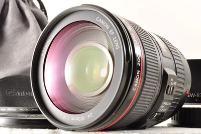 Lente zoom ultrasónico Canon EF 24-105mm f/4 L IS USM con capucha como... - Imagen 1 de 4