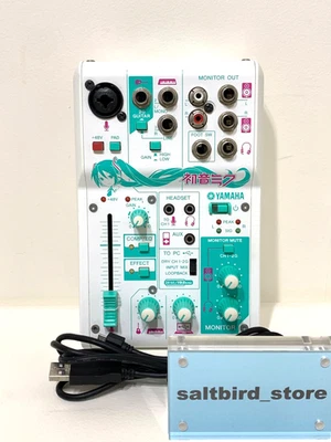 YAMAHA AG 03-MIKU Hatsune Miku Webcasting Mixer 3 Channel - Image 1 of 4