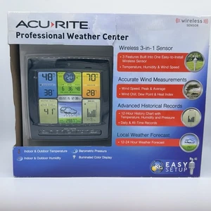 Acurite Professional Weather Center Wireless 3-in-1 Sensor Easy Mount Station - Bild 1 von 5