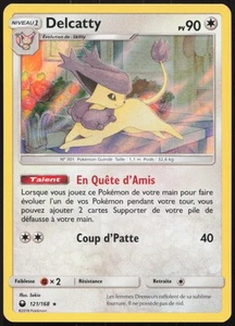Carte Pokémon Delcatty 121/168 Holo Tempête Celeste Français - Picture 1 of 2