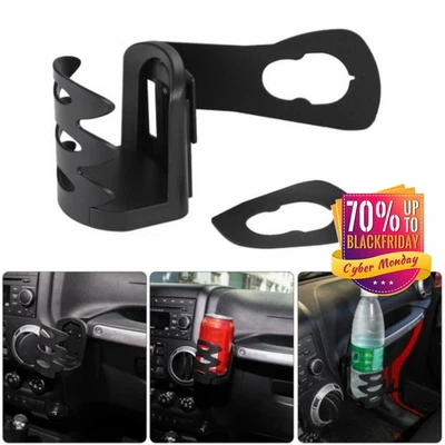 Multi-Function Drink Cup Bottle Holder For 2012+ Jeep Wrangler JK Sahara Rubicon Foto 1 de 4