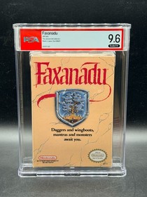 Faxanadu Nintendo NES Jacksonville Collection Sealed New PSA 9.6 A+ NOT WATA